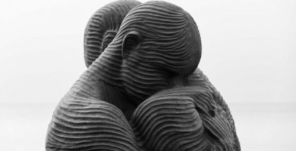 Image Eric Kilby, Embrace Sculpture
